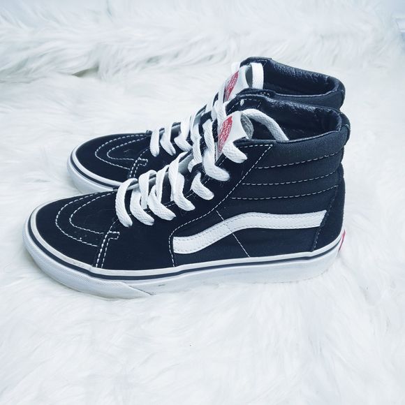 old skool vans black high top